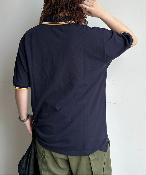 U.S. POLO ASSN.（ユーエスポロアッスン）の「半袖ポロシャツ（ポロシャツ・メンズ・ボルドー/ネイビー/ブルー系その他/ブラック/ブラック系その他/サックスブルー/ブラック系その他2/ベージュ・MEDIUM/LARGE）」の12枚目の写真