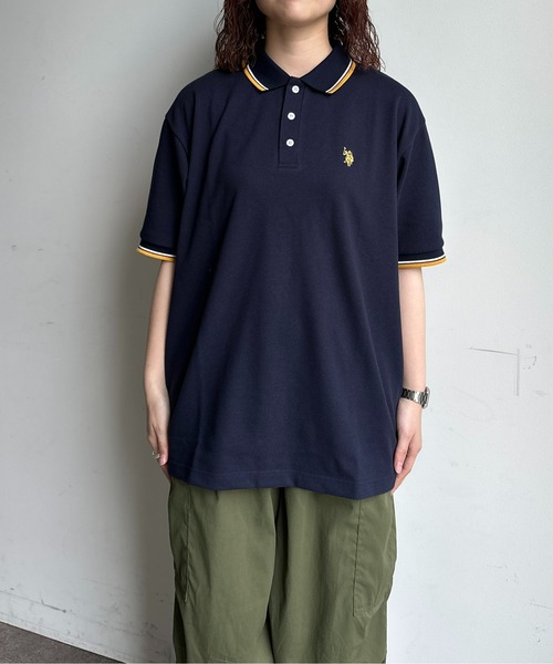 U.S. POLO ASSN.（ユーエスポロアッスン）の「半袖ポロシャツ（ポロシャツ・メンズ・ボルドー/ネイビー/ブルー系その他/ブラック/ブラック系その他/サックスブルー/ブラック系その他2/ベージュ・MEDIUM/LARGE）」の15枚目の写真