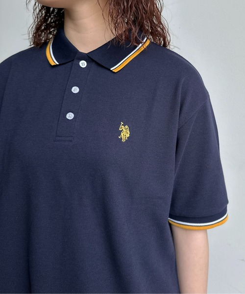 U.S. POLO ASSN.（ユーエスポロアッスン）の「半袖ポロシャツ（ポロシャツ・メンズ・ボルドー/ネイビー/ブルー系その他/ブラック/ブラック系その他/サックスブルー/ブラック系その他2/ベージュ・MEDIUM/LARGE）」の19枚目の写真