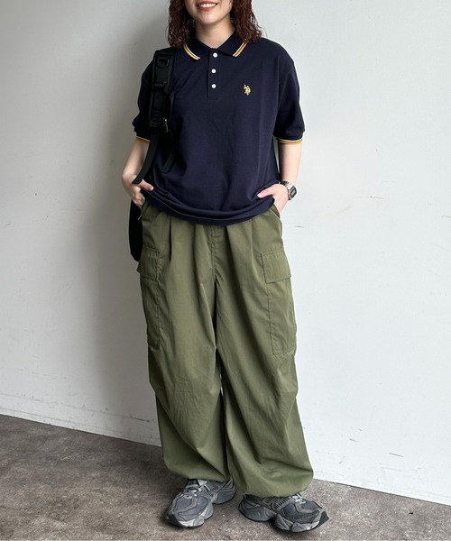 U.S. POLO ASSN.（ユーエスポロアッスン）の「半袖ポロシャツ（ポロシャツ・メンズ・ボルドー/ネイビー/ブルー系その他/ブラック/ブラック系その他/サックスブルー/ブラック系その他2/ベージュ・MEDIUM/LARGE）」の18枚目の写真