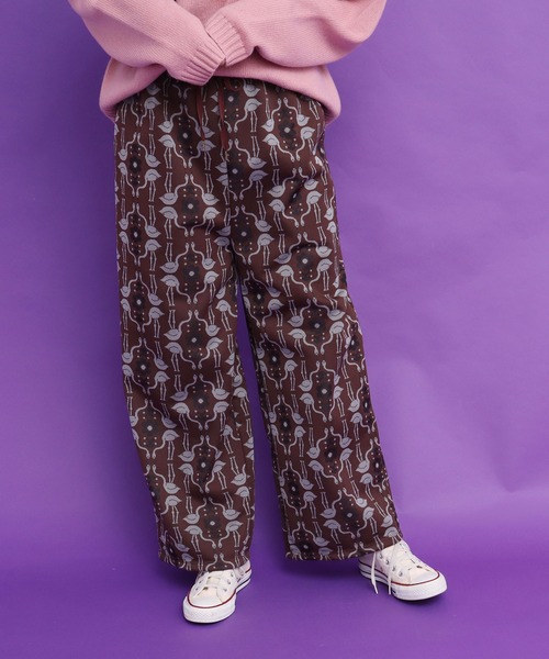 didizizi（ディディジジ）の「フラミンゴJQPT（その他パンツ・レディース・ブラウン/チャコールグレー・FREE）」の10枚目の写真