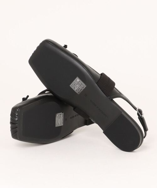 CHARLES & KEITH(チャールズ & キース)の「リネン&サテンボウスリングバックフラット(バレエシューズ・レディース・ブラック系その他2/ブラック/ベージュ/サンドベージュ・22.5cm/23cm/23.5cm/24.5cm/25cm/25.5cm/26.5cm)」の13枚目の写真