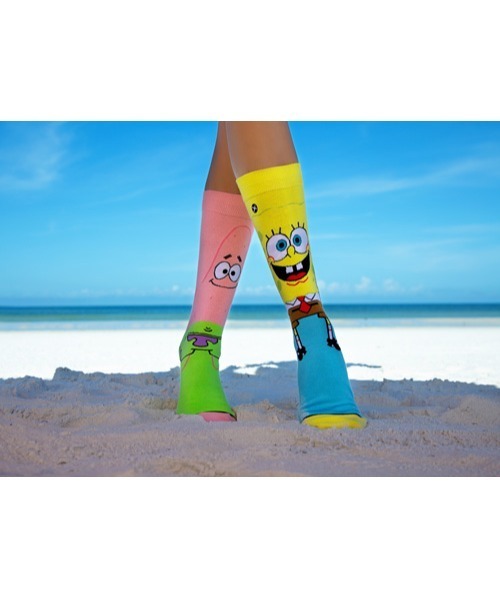 906 ODD LD SPONGE BOB& PATRIC（ソックス/靴下）｜ガラクタ貿易