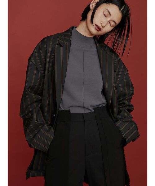 UN3D.（アンスリード）の「BASIC TURTLE / ベーシックタートル（ニット/セーター・レディース・レッド/グレー/ブルー/ブラック・36/38）」の6枚目の写真