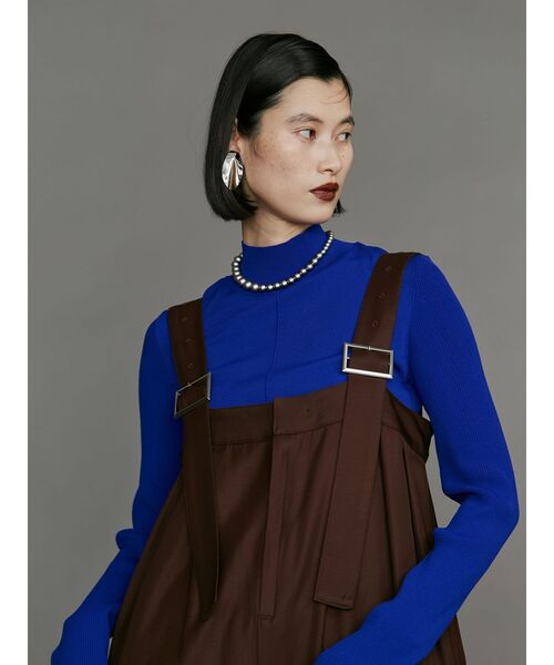 UN3D.（アンスリード）の「BASIC TURTLE / ベーシックタートル（ニット/セーター・レディース・レッド/グレー/ブルー/ブラック・36/38）」の7枚目の写真