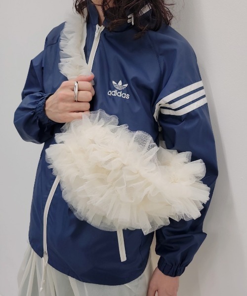 オーガンジーチュールボディーBAG（ショルダーバッグ）｜y/m（イム）