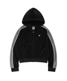 codegraphy | [SET UP対応] (Woman) Velvet hoodie zip-up(パーカー)