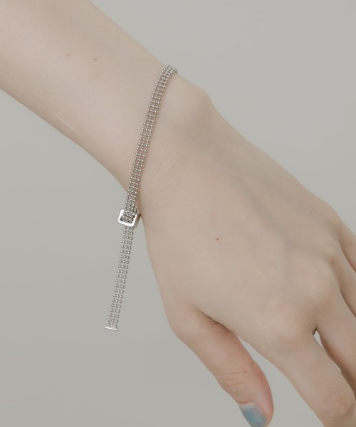 SMELLY（スメリー）の「チェーンスライドブレスレット（ブレスレット・レディース・シルバー・-）」の9枚目の写真