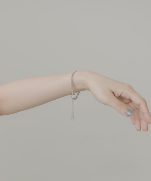 SMELLY（スメリー）の「チェーンスライドブレスレット（ブレスレット・レディース・シルバー・-）」の8枚目の写真