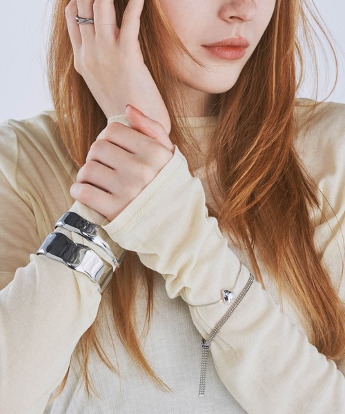 SMELLY（スメリー）の「チェーンスライドブレスレット（ブレスレット・レディース・シルバー・-）」の6枚目の写真