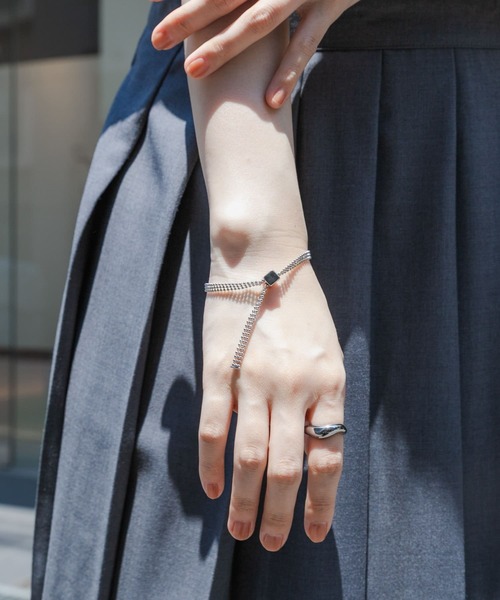 SMELLY（スメリー）の「チェーンスライドブレスレット（ブレスレット・レディース・シルバー・-）」の13枚目の写真