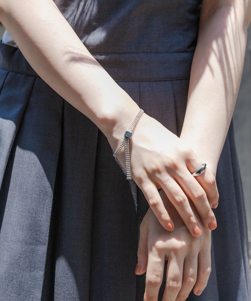 SMELLY（スメリー）の「チェーンスライドブレスレット（ブレスレット・レディース・シルバー・-）」の12枚目の写真