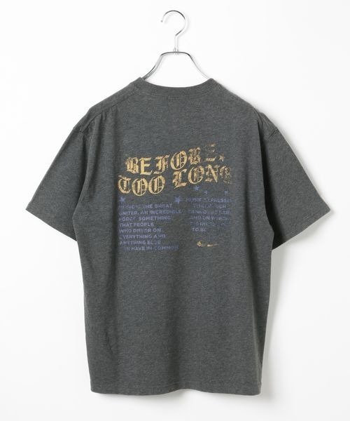 PAGEBOY（ページボーイ）の「PBLIM/スリムロックT（Tシャツ/カットソー・レディース・グレー/オフホワイト・FREE）」の3枚目の写真