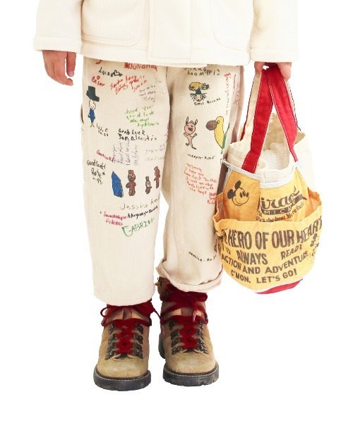 【セール】Wool lining Twill Scribble Pants（その他パンツ）｜DENIM DUNGAREE（デニムダンガリー）