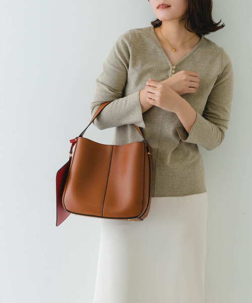 RODE SKO（ロデスコ）の「ワンハンドル3WAYバッグ（ハンドバッグ・レディース・ブラウン/ブラック/グリーン系その他・ONE）」の17枚目の写真