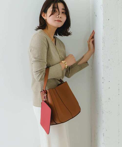 RODE SKO（ロデスコ）の「ワンハンドル3WAYバッグ（ハンドバッグ・レディース・ブラウン/ブラック/グリーン系その他・ONE）」の16枚目の写真