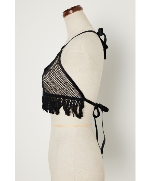 PROVOKE (プロヴォーク)の「メッシュブラトップス(チューブトップ・レディース・ブラック/アイボリー・FREE)」の7枚目の写真