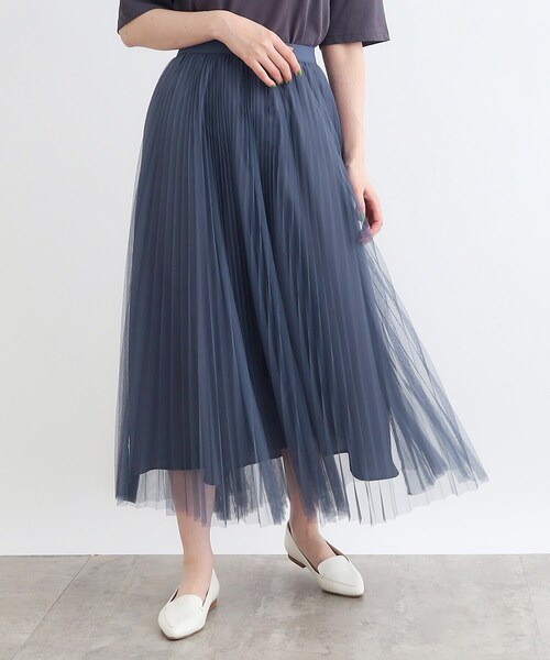 grove（グローブ）の「◇チュールプリーツスカート（スカート）」 - WEAR