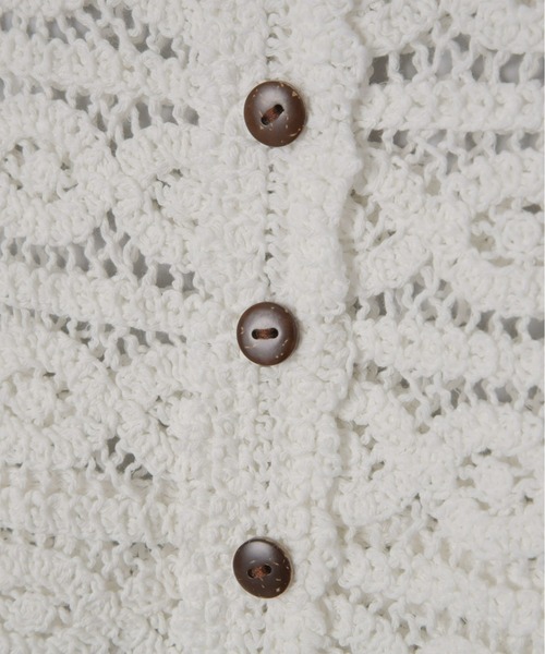 Olu.（オルドット）の「サマーレースニットトップス（その他トップス・レディース・オフホワイト/ベージュ・FREE）」の12枚目の写真