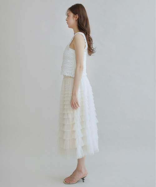 Olu.（オルドット）の「サマーレースニットトップス（その他トップス・レディース・オフホワイト/ベージュ・FREE）」の20枚目の写真