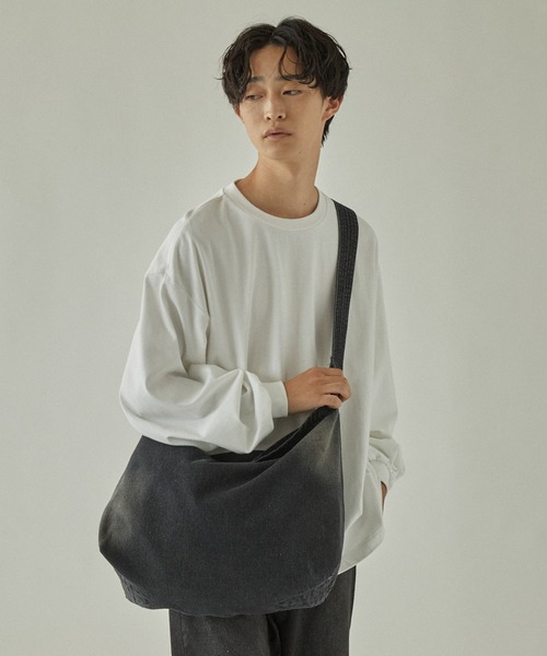 molk(モルク)の「【molk】ヴィンテージデザインデニムショルダーバッグ(ショルダーバッグ・メンズ・ブルー/ブラック・FREE)」の16枚目の写真