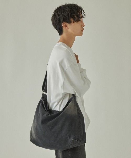 molk(モルク)の「【molk】ヴィンテージデザインデニムショルダーバッグ(ショルダーバッグ・メンズ・ブルー/ブラック・FREE)」の17枚目の写真