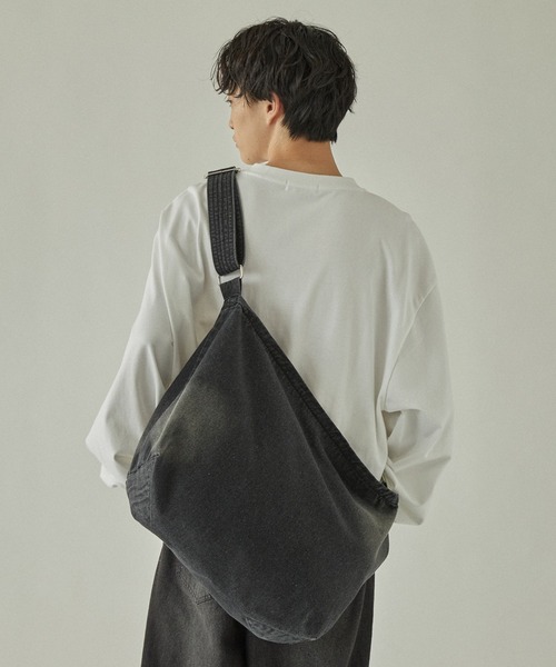 molk(モルク)の「【molk】ヴィンテージデザインデニムショルダーバッグ(ショルダーバッグ・メンズ・ブルー/ブラック・FREE)」の18枚目の写真