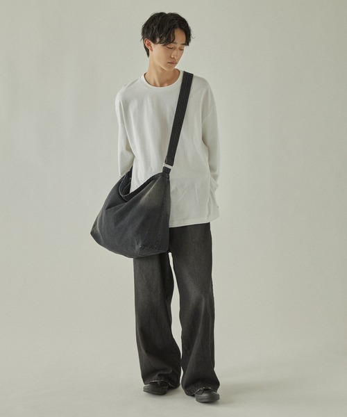molk(モルク)の「【molk】ヴィンテージデザインデニムショルダーバッグ(ショルダーバッグ・メンズ・ブルー/ブラック・FREE)」の19枚目の写真
