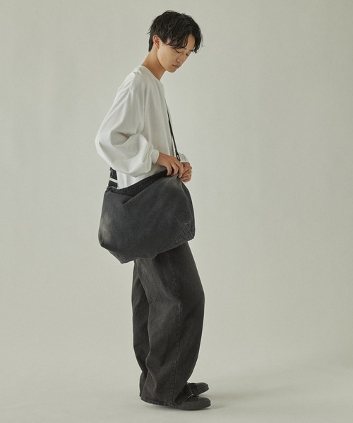 molk(モルク)の「【molk】ヴィンテージデザインデニムショルダーバッグ(ショルダーバッグ・メンズ・ブルー/ブラック・FREE)」の20枚目の写真
