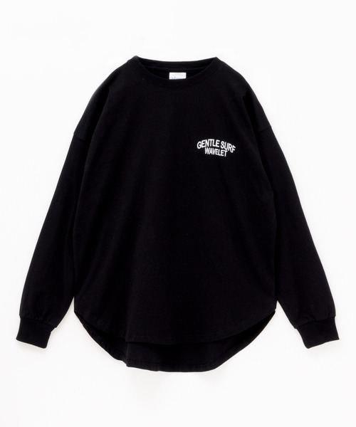UNDERWRAPS(アンダーラップス)の「UNDERWRAPS アンダーラップス ロゴラウンドロンT 長袖 綿100%(Tシャツ/カットソー・レディース・チャコールグレー/ホワイト/ブラック/ライトピンク/オートミール/ブラウン・L/M)」の16枚目の写真