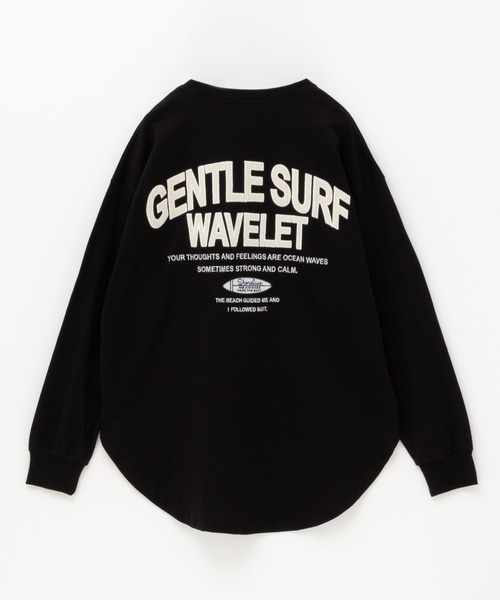 UNDERWRAPS(アンダーラップス)の「UNDERWRAPS アンダーラップス ロゴラウンドロンT 長袖 綿100%(Tシャツ/カットソー・レディース・チャコールグレー/ホワイト/ブラック/ライトピンク/オートミール/ブラウン・L/M)」の15枚目の写真