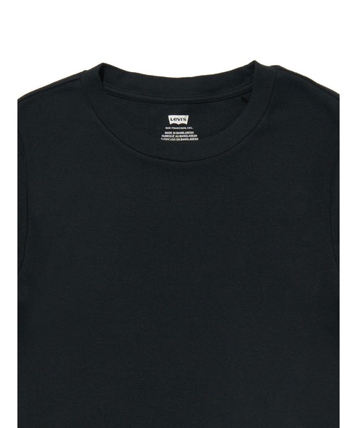 Levi's（リーバイス）の「Levi's/リーバイス エッセンシャル Tシャツ ブラック ANTHRACITE NIGHT（Tシャツ/カットソー・レディース・ブラック・XS/S/M/L）」の4枚目の写真