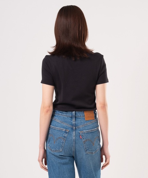 Levi's（リーバイス）の「Levi's/リーバイス エッセンシャル Tシャツ ブラック ANTHRACITE NIGHT（Tシャツ/カットソー・レディース・ブラック・XS/S/M/L）」の12枚目の写真