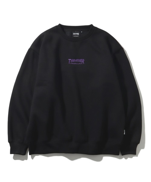 THRASHER(スラッシャー)の「【THRASHER/スラッシャー】裏起毛 バックプリント & 刺繍ロゴ クルーネック スウェット トレーナー(スウェット・メンズ・ネイビー/ブラック/アッシュグレー/ホワイト/ブラック系その他/グリーン/ホワイト系その他・M/XL/L)」の17枚目の写真