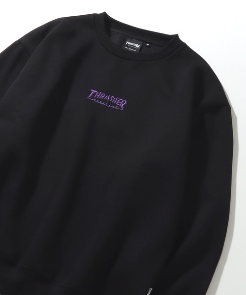THRASHER(スラッシャー)の「【THRASHER/スラッシャー】裏起毛 バックプリント & 刺繍ロゴ クルーネック スウェット トレーナー(スウェット・メンズ・ネイビー/ブラック/アッシュグレー/ホワイト/ブラック系その他/グリーン/ホワイト系その他・M/XL/L)」の19枚目の写真
