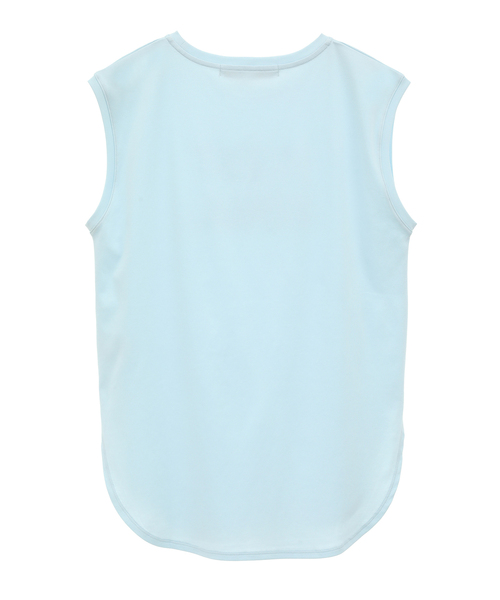 Tiara（ティアラ）の「ロゴTシャツフレンチスリーブTシャツ（Tシャツ/カットソー・レディース・ピンク/ホワイト/ブルー・FREE）」の4枚目の写真