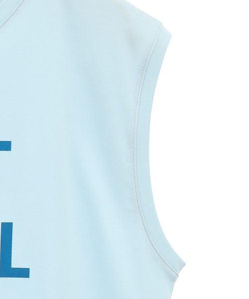 Tiara（ティアラ）の「ロゴTシャツフレンチスリーブTシャツ（Tシャツ/カットソー・レディース・ピンク/ホワイト/ブルー・FREE）」の6枚目の写真