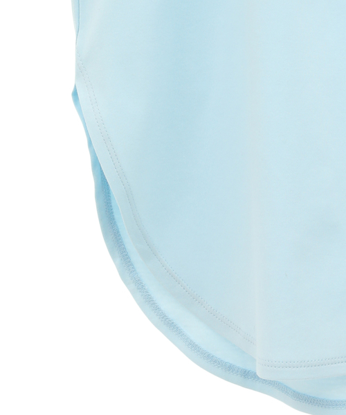 Tiara（ティアラ）の「ロゴTシャツフレンチスリーブTシャツ（Tシャツ/カットソー・レディース・ピンク/ホワイト/ブルー・FREE）」の7枚目の写真