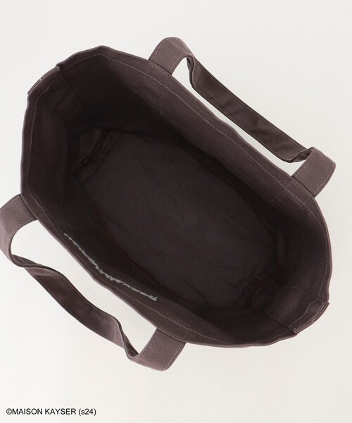 ANY（エニィ）の「【MAISON KAYSERコラボ】刺繍ロゴトートバッグ（トートバッグ・レディース・アイボリー系/グレー系・F）」の8枚目の写真