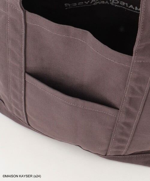 ANY（エニィ）の「【MAISON KAYSERコラボ】刺繍ロゴトートバッグ（トートバッグ・レディース・アイボリー系/グレー系・F）」の9枚目の写真