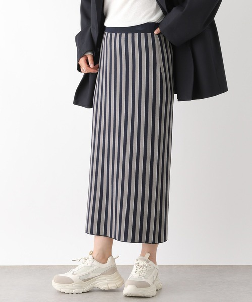 未使用UNITED ARROWS ニットレプシィムスカートセット ニットカーディガン＊フレアスカート《2点セット》 | [公式