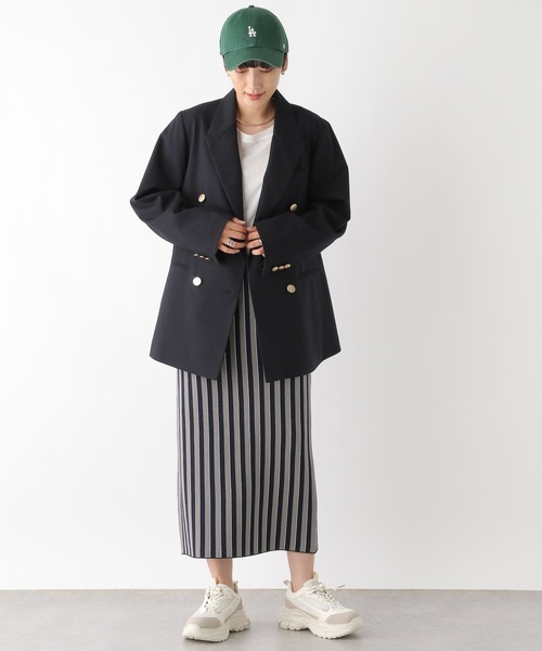 帯　確認用 オンブレーチェック使い 長袖トレーナー（98-43CI25-204