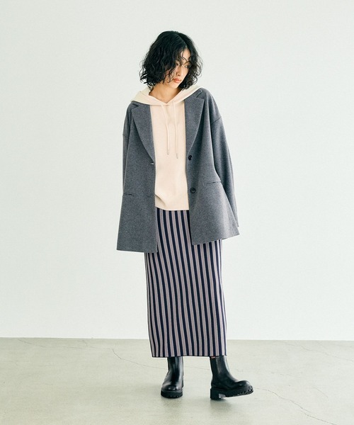 zhangrui723405さん専用　4口 セール】12ゲージストライプニットスカート 133262（スカート