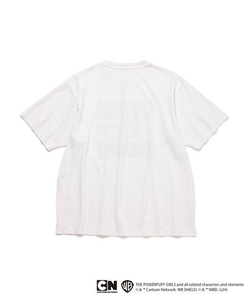 JUNRED（ジュンレッド）の「【 THE POWERPUFF GIRLS / パワーパフ ガールズ コラボ 】プリントTシャツ（Tシャツ/カットソー・メンズ・チャコールグレー/ホワイト/ブルー・L/M）」の9枚目の写真