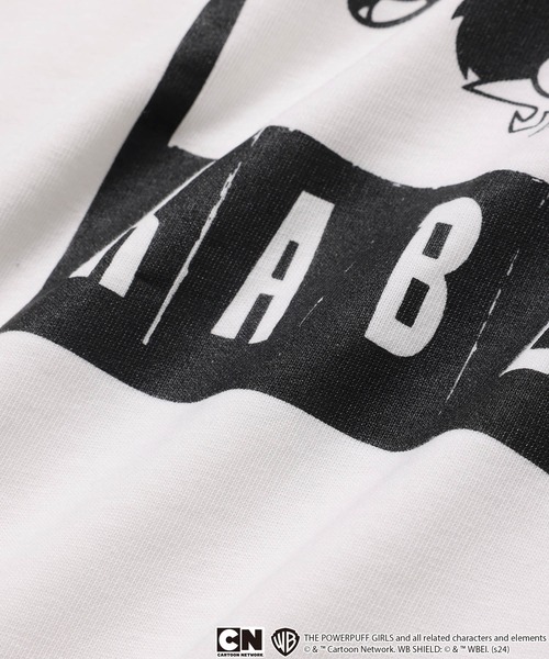 JUNRED（ジュンレッド）の「【 THE POWERPUFF GIRLS / パワーパフ ガールズ コラボ 】プリントTシャツ（Tシャツ/カットソー・メンズ・チャコールグレー/ホワイト/ブルー・L/M）」の4枚目の写真