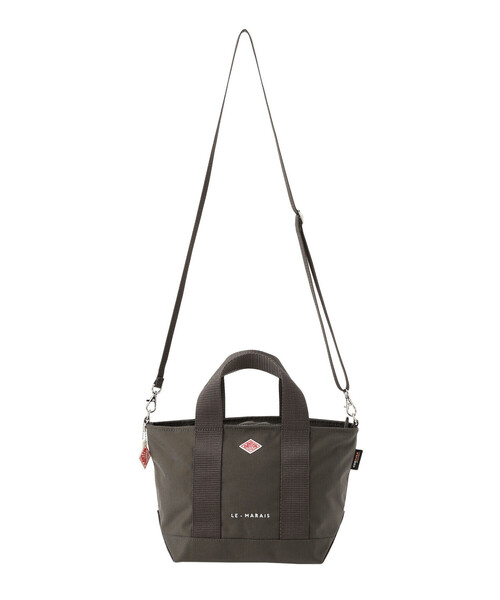 DANTON(ダントン)の「CORDURA CANVAS 2WAY TOTE BAG〈LE-MARAIS〉(トートバッグ・レディース・グレイッシュベージュ/ブラック/ダークグレー/マスタード/ブルー系その他/ダークグリーン・-)」の9枚目の写真