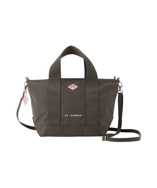 DANTON(ダントン)の「CORDURA CANVAS 2WAY TOTE BAG〈LE-MARAIS〉(トートバッグ・レディース・グレイッシュベージュ/ブラック/ダークグレー/マスタード/ブルー系その他/ダークグリーン・-)」の19枚目の写真