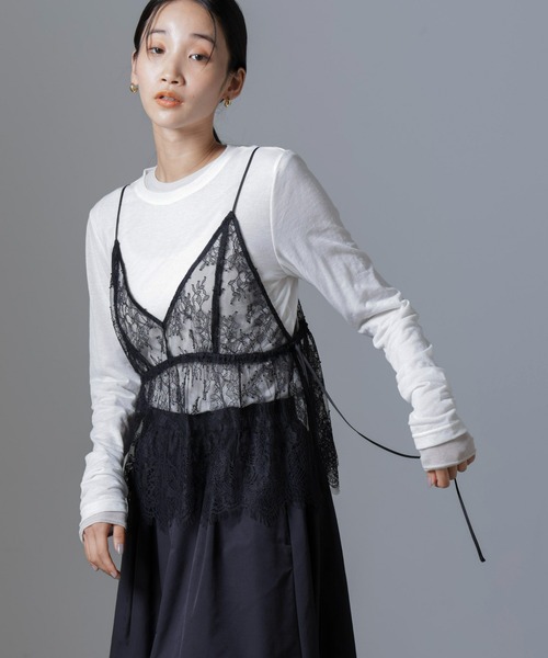 セール】レースキャミブラウス（シャツ/ブラウス）｜NANO universe