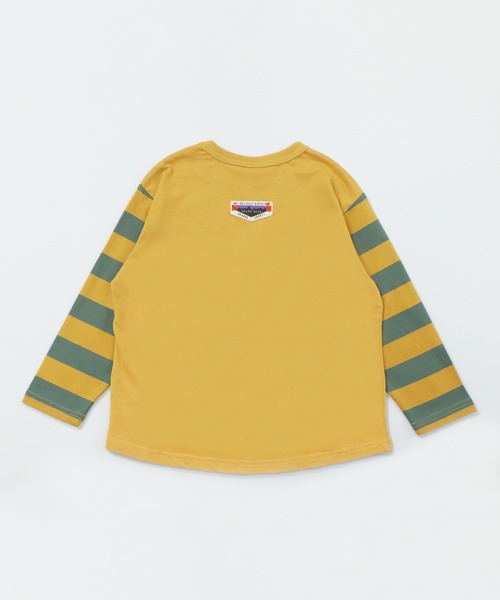 SKAPE（エスケープ）の「ﾎﾞｰｲｽｶｳﾄﾛﾝT（Tシャツ/カットソー・キッズ・ホワイト/イエロー・80ｃｍ/90cm/100cm/110cm/120cm/130cm）」の15枚目の写真
