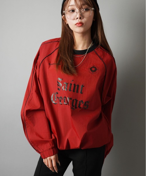 セール】ストリート＆グランジ/ゲームシャツデザインナイロンプル